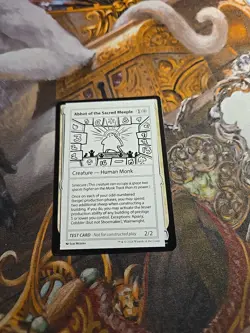 Abbot Of The Sacred Meeple MTG MB2PC - Pack Fresh - - Image 1