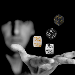 48 Pieces MTG Dice Counters Token Dice, Magic the Gathering Glitter Sparkle, Loy - Image 5