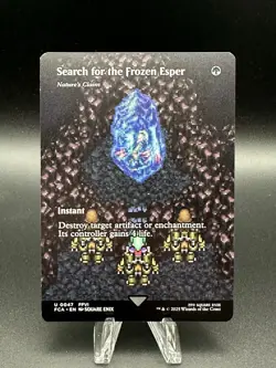 Search for the Frozen Esper (47) [Showcase Reg] (NM) - MTG - Final Fantasy (ENG) - Image 1