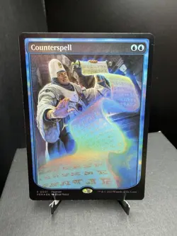 MTG MagicCon Vegas 2024 Counterspell Textless Festival Foil Promo NM! - Image 1