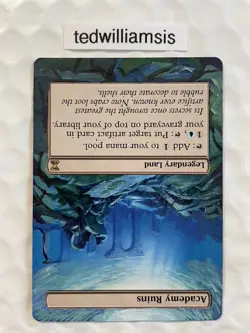 Academy Ruins MtG Time Spiral Altered Art Extended & Borderless - Image 4