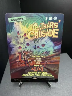 MTG Innistrad Remastered Cathars Crusade Showcase Foil Rare NM! - Image 1