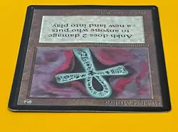 MTG ANKH OF MISHRA Beta (OldManMTG 012-191) - Image 3