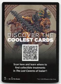 MTG Fungus Dinosaur Token T The Lost Caverns of Ixalan 12 LP - Image 2
