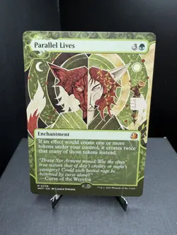 MTG Wilds of Eldraine Enchanting Tales Parallel Lives 58 Regular Mythic NM - Image 1