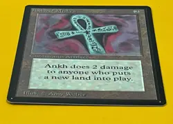 MTG ANKH OF MISHRA Beta (OldManMTG 012-189) - Image 5