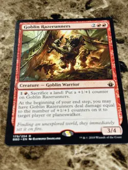 GOBLIN RAZERUNNERS Magic MTG Battlebond - Image 1
