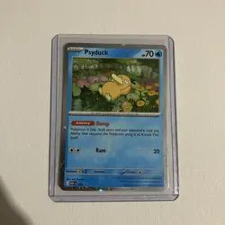 Pokemon TCG Psyduck MEP 007 Mega Evolution Pokemon Blister Promo Cosmos Holo NM - Image 2