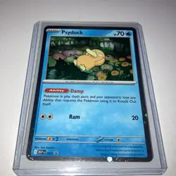 Pokemon TCG Psyduck MEP 007 Mega Evolution Pokemon Blister Promo Cosmos Holo NM - Image 3