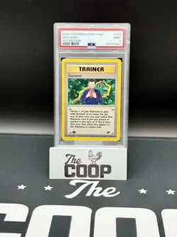 2000 Pokemon Gym Challenge #104 Giovanni 1st Edition PSA 9 #104 new slab - Image 1