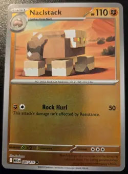 Naclstack 083/132 Reverse Holo Common Mega Evolution Pokemon TCG - Image 1
