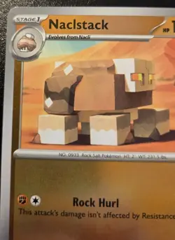 Naclstack 083/132 Reverse Holo Common Mega Evolution Pokemon TCG - Image 2