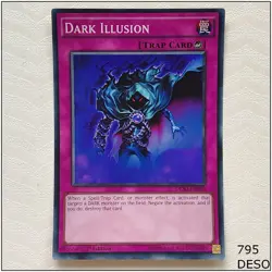 Dark Illusion - DESO-EN060 - Super Rare 1st Edition Yugioh - Image 1