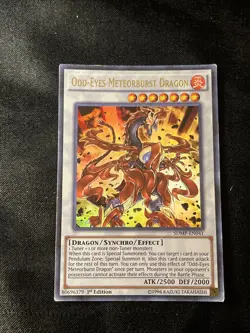Yugioh Odd-Eyes Meteorburst Dragon SDMP-EN041 Ultra Rare 1st Ed LP - Image 1