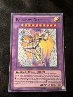 YuGiOh! Rainbow Neos LCGX-EN074 Super Rare - Image 1