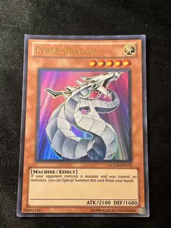 Cyber Dragon LCGX-EN175 Ultra Rare 1st Edition LP Yugioh - Image 1