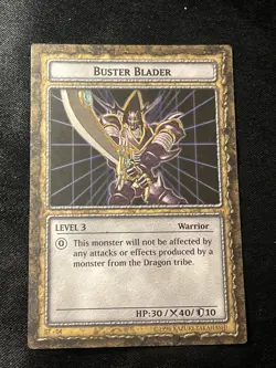 Yugioh Dungeon Dice Monsters ST-04 Buster Blader English NM/EX - Image 1