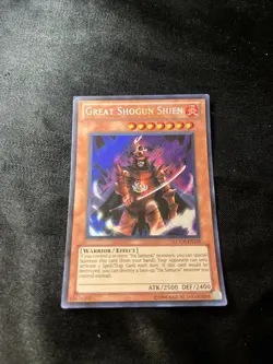 Yugioh- 1X Great Shogun Shien - Secret Rare - LCGX-EN233 - LP - Image 1