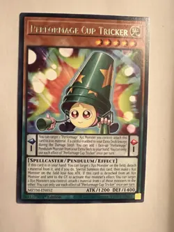 Performage Cup Tricker MZTM-EN052 Yugioh! Maze of the Master 1st Ed Rare NM - Image 1