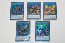 [SET OF 5] YuGiOh Legendary Heros Strucutre Decks (No Box) - Image 1