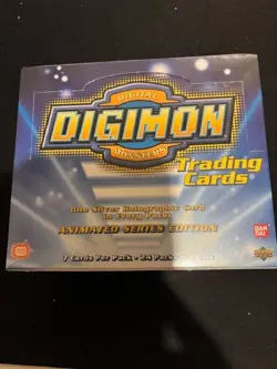 1999 Upper Deck Digimon Sealed Booster Box (Gold Prism Cards Possible)- Series 1 - Image 1