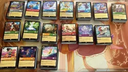 Disney Lorcana 800 C/UC Cards From All Sets In Collectible Trove Box - Image 1