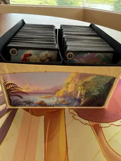 Disney Lorcana 800 C/UC Cards From All Sets In Collectible Trove Box - Image 3