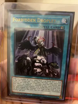 Forbidden Droplet BLMM-EN171 Ultra Rare 1st Edition Spell Card - Image 1