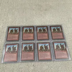 Lot of (8) 1995 Stonehands Magic the Gathering Card - Image 1