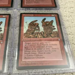Lot of (8) 1995 Stonehands Magic the Gathering Card - Image 4