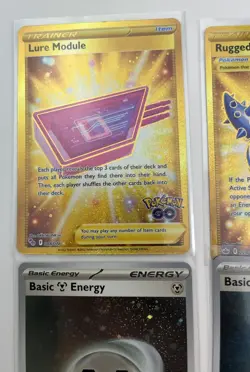 Pokemon 4 Card Lot Steel & Dark Energy & Lure Module Rugged Helmet 7,8,228,88 - Image 2