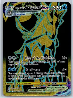 Ice Rider Calyrex VMAX - Astral Radiance Trainer Gallery TG29/TG30 Pokemon Card - Image 1