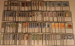 Vintage 1995 MTG Magic the Gathering Ice Age 1000 Card Collection Lot - Image 2
