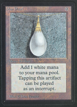 Mox Pearl Beta MTG Card Magic: the Gathering 1993 Power 9 - Image 1