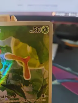 Pokemon TCG Caterpie 172/165 Scarlet & Violet 151 Holo Illustration Rare Card NM - Image 3
