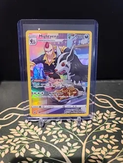 Mightyena TG09/TG30 Astral Radiance Trainer Gallery Holo Pokemon TCG Card - Image 1