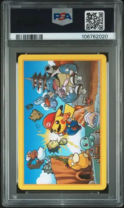 2016 POKEMON PLAYING CARDS MARIO PIKACHU ACE OF SPADES PSA 10 - Image 2