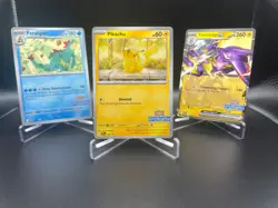 Pokemon Day 2024 Illustration Contest 3 Card Set Feraligatr, Pikachu, Toxtricity - Image 1