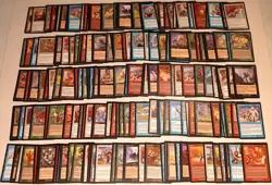 Vintage 1999 MTG Magic the Gathering Mercadian Masques 1000 Card Collection Lot - Image 3