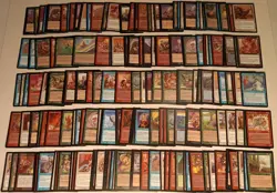 Vintage 1999 MTG Magic the Gathering Mercadian Masques 1000 Card Collection Lot - Image 4