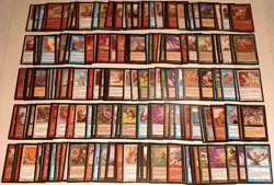 Vintage 1999 MTG Magic the Gathering Mercadian Masques 1000 Card Collection Lot - Image 5