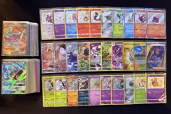 Lot of 150 Pokemon Cards V/VMAX/EX/Full Art/GX/Trainer/Holos Modern Collection - Image 1