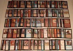 Vintage 1999 MTG Magic the Gathering Urza's Destiny 1000 Card Collection Lot - Image 3
