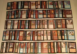 Vintage 1999 MTG Magic the Gathering Urza's Destiny 1000 Card Collection Lot - Image 4