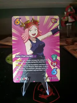 Universus My Hero Academia Girl Power Mei Hatsume 86/180 Character Card - Image 1