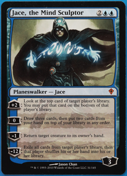 Jace, the Mind Sculptor Worldwake PLD Blue Mythic Rare CARD (505456) ABUGames - Image 1