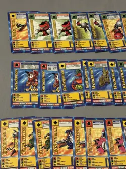 Bandai Digimon Trading Card Series 2 97 Card Lot! 2 Rares! - Image 2