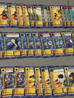 Bandai Digimon Trading Card Series 2 97 Card Lot! 2 Rares! - Image 3
