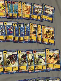Bandai Digimon Trading Card Series 2 97 Card Lot! 2 Rares! - Image 4