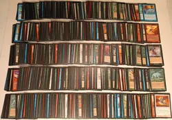 Vintage 1999 MTG Magic the Gathering Urza's Legacy 1000 Card Collection Lot - Image 1